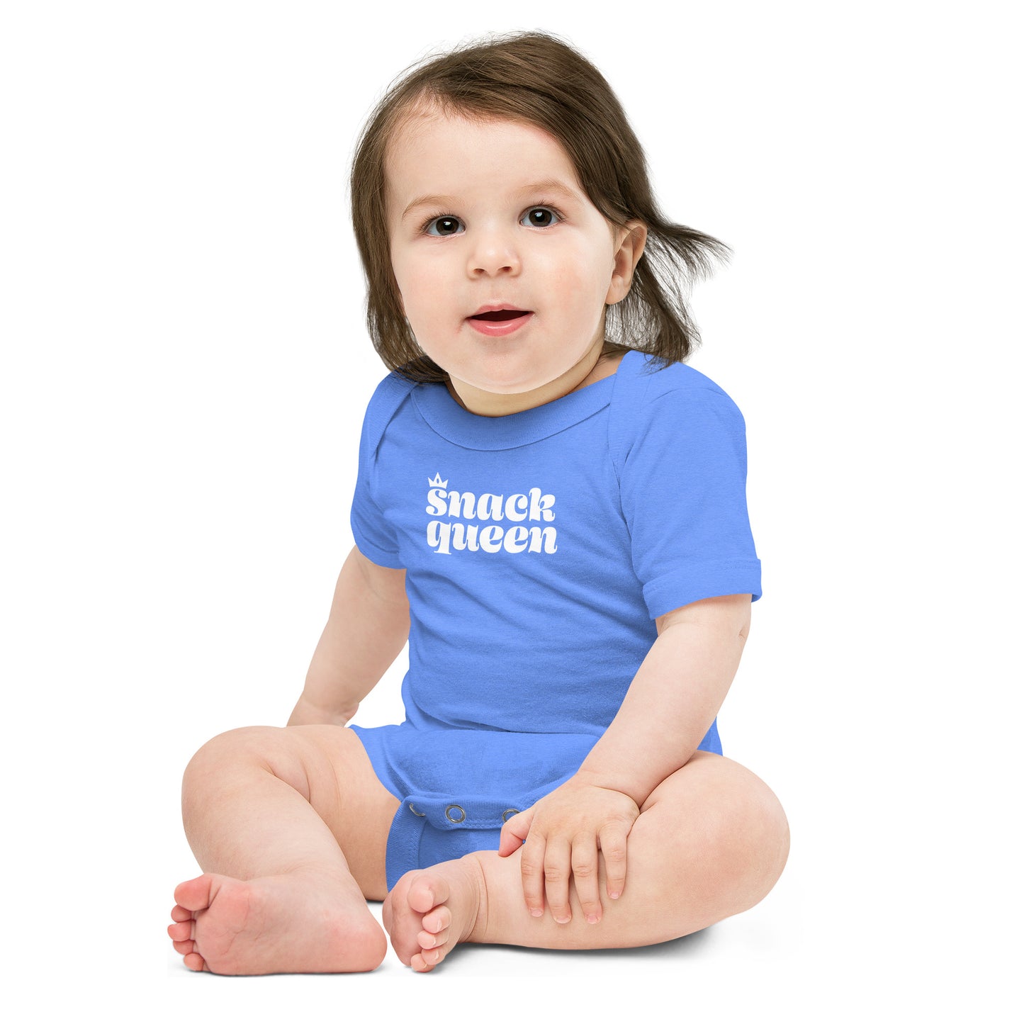 Snack Queen - Baby Short Sleeve Bodysuit